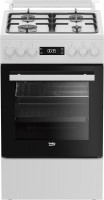 Photos - Cooker Beko FSM 52339 DWDS white