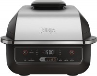 Electric Grill Ninja Foodi 6-in-1 Indoor Grill & 4-Quart Air Fryer stainless steel