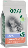 Photos - Cat Food OASY Lifestage Adult Salmon  7.5 kg