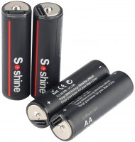 Photos - Battery Soshine 4xAA 2600 mAh USB Type C 