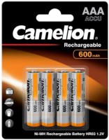 Photos - Battery Camelion  4xAAA 600 mAh