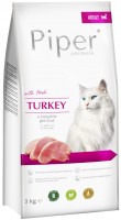 Photos - Cat Food Piper Cat Adult Turkey 3 kg 