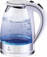 Photos - Electric Kettle Lex LX 3004-2 white