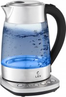 Photos - Electric Kettle Lex LXK 30016-1 2200 W 1.7 L  stainless steel