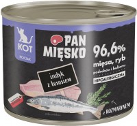 Photos - Cat Food PAN MIESKO Wet Food Adult Turkey with Salmon 200 g 