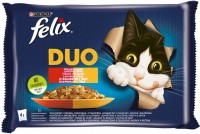 Photos - Cat Food Felix Fantastic Duo Rural Flavors in Jelly  4 pcs