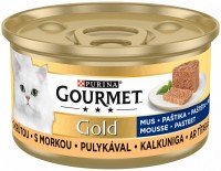 Photos - Cat Food Gourmet Gold Mousse Turkey 85 g 