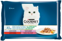 Photos - Cat Food Gourmet Perle Mini Fillets Vegetables in Gravy 4 pcs 