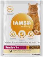 Photos - Cat Food IAMS Vitality Senior Fresh Chicken  800 g