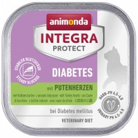 Photos - Cat Food Animonda Integra Protect Diabetes Turkey Hearts 100 g 