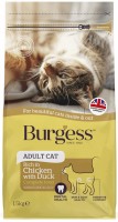 Photos - Cat Food Burgess Adult Chicken/Duck  1.5 kg