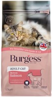 Photos - Cat Food Burgess Adult Salmon 1.5 kg 