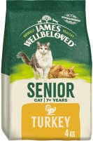 Photos - Cat Food James Wellbeloved Senior Cat Turkey  4 kg