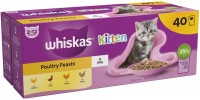 Photos - Cat Food Whiskas Kitten Poultry Feasts in Jelly 40 pcs 