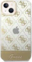 Photos - Case GUESS Pattern Script for iPhone 14 Plus 