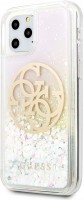 Photos - Case GUESS Gradient Liquid Glitter Circle Logo for iPhone 11 Pro 