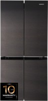 Photos - Fridge Daewoo FMM-459FDR0UA black