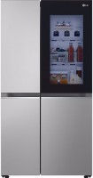 Photos - Fridge LG GS-VV80PYLL silver