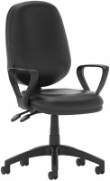 Photos - Computer Chair Dynamic Eclipse Plus II Bonded Leather with Loop Arms 