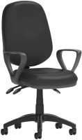 Photos - Computer Chair Dynamic Eclipse Plus III Bonded Leather with Loop Arms 