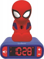 Photos - Radio / Table Clock Lexibook Spider-Man Nightlight Alarm Clock 
