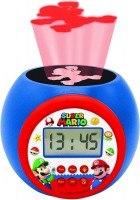 Photos - Radio / Table Clock Lexibook Projector Alarm Clock Nintendo Super Mario & Luigi 