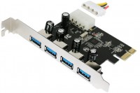 Photos - PCI Controller Card Dynamode USB3.0-4-PCIE 