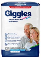 Photos - Nappies Giggles Adult Diapers XL / 10 pcs 