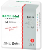 Photos - Nappies Bambiboo Cottonwear Pants 5 / 20 pcs 