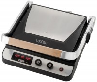 Photos - Electric Grill Lauben Contact Grill 2000SB silver