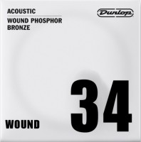 Photos - Strings Dunlop Phosphor Bronze Single 34 