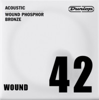 Photos - Strings Dunlop Phosphor Bronze Single 42 