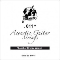 Photos - Strings Framus Single Plain Steel Phosphor Bronze 11 