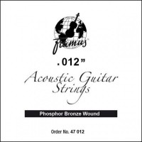 Photos - Strings Framus Single Plain Steel Phosphor Bronze 12 