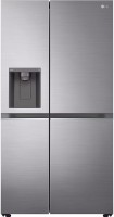 Photos - Fridge LG GS-LV70PZTD stainless steel