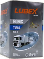 Photos - Engine Oil Lubex Robus Turbo 15W-40 9 L