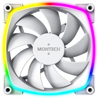 Photos - Computer Cooling Montech AX120 PWM White 