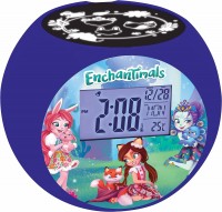 Photos - Radio / Clock Lexibook Projector Alarm Clock Enchantimals Felicity Fox & Flick 