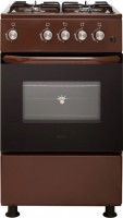 Photos - Cooker ELEYUS Cuba 5501 EF BR brown