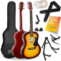 Photos - Acoustic Guitar 3rd Avenue Full Size Acoustic Guitar Premium Pack 