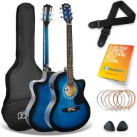 Photos - Acoustic Guitar 3rd Avenue Full Size Cutaway Electro Acoustic Guitar Pack 