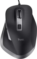 Photos - Mouse Trust Fyda Wired Comfort Mouse Eco 