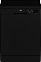 Photos - Dishwasher Beko DVN 04320 B black