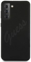 Photos - Case GUESS Silicone Vintage Script for Galaxy S21+ 