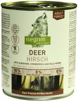 Photos - Dog Food Isegrim Adult Forest Canned with Deer 