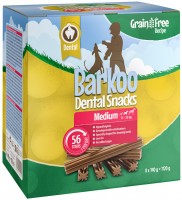 Photos - Dog Food Barkoo Dental Snacks Grain-Free Medium 1.12 kg 56