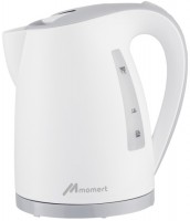 Photos - Electric Kettle Momert 1853 2200 W 1.7 L  white