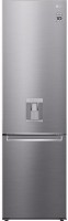 Photos - Fridge LG GB-F62PZGGN silver