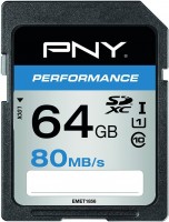 Photos - Memory Card PNY Performance SD 64 GB