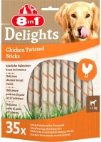 Photos - Dog Food 8in1 Delights Chicken Twisted Sticks 35